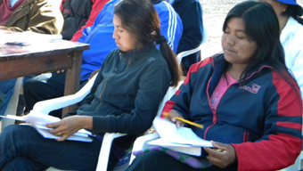 Un curso de wichí en el que docentes y alumnos enseñan